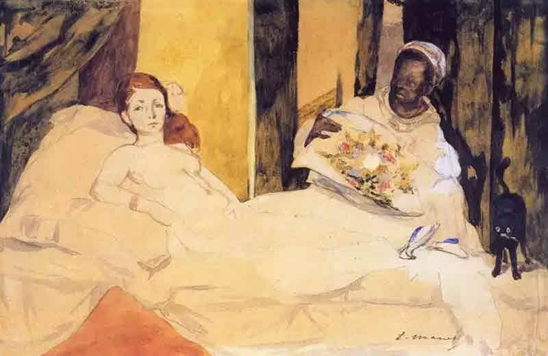 Олимпия Эдуард Мане
