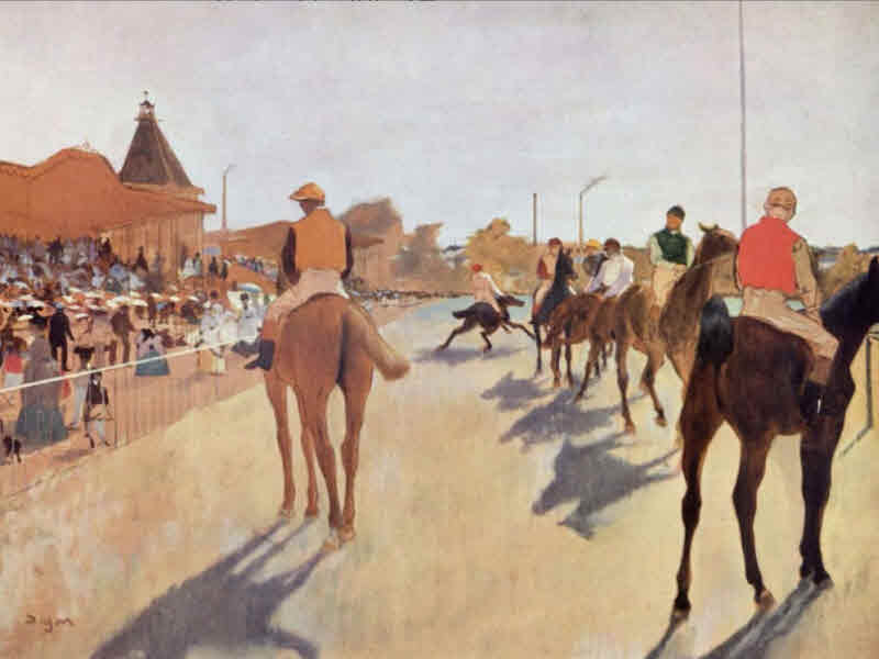 Скачки Эдгар Дега