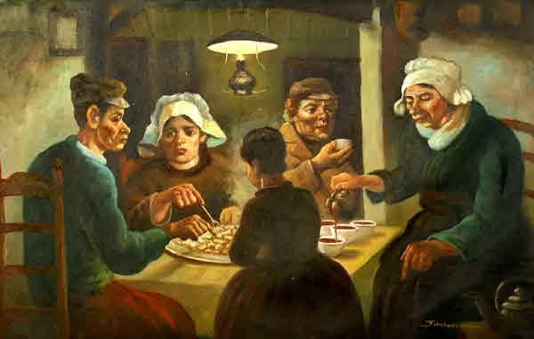 «Едоки картофеля» (1885)]