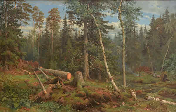 «Рубка леса» (1867)