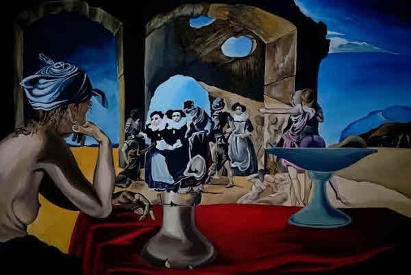  «Невольничий рынок с невидимым бюстом Вольтера» (1940)