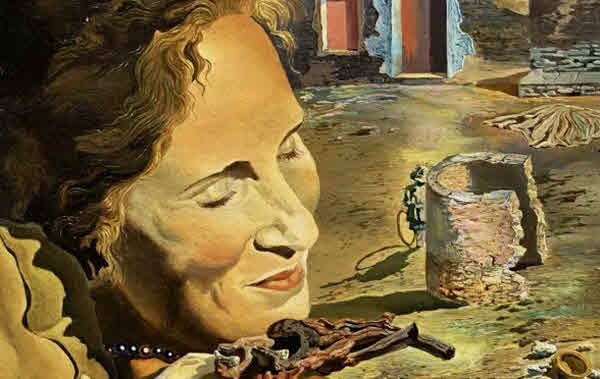 «Гала с двумя ягнятами» (1939)