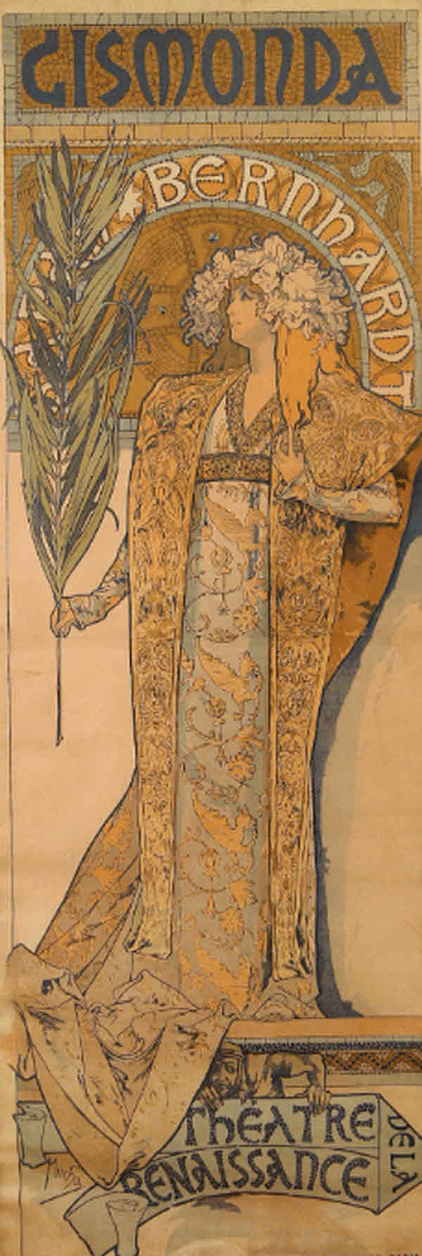 «Афиша к спектаклю «Жисмонда» (1894)