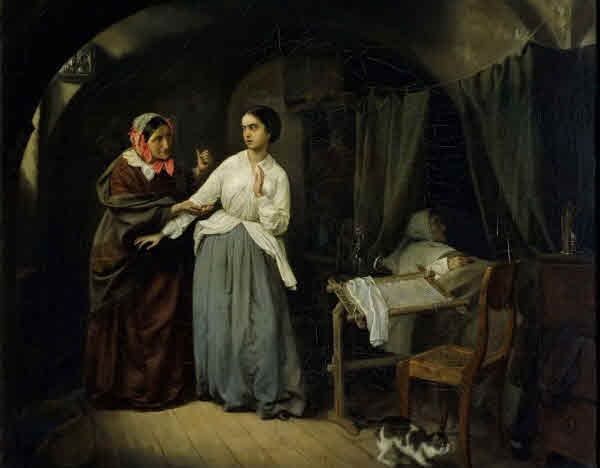 «Искушение» Николая Шильдера (1856)