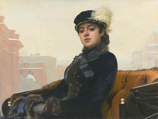 «Неизвестная» Иван Крамской (1883)