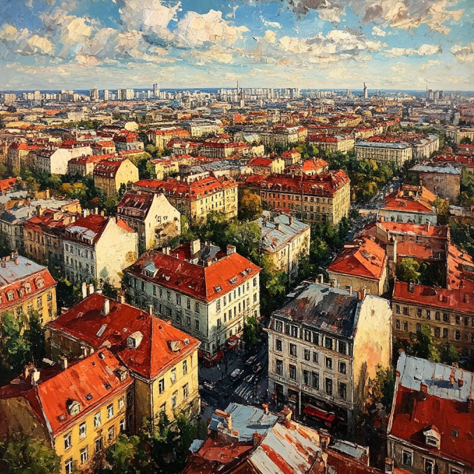 Картина в стиле экспрессионизм